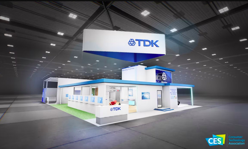 TDK TO SHOWCASE CUTTING-EDGE TECHNOLOGY AT CES 2024